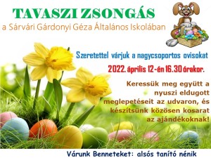 Tavaszi zsongás - plakátterv